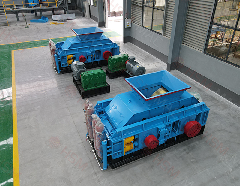 高鋁料破碎機實拍 