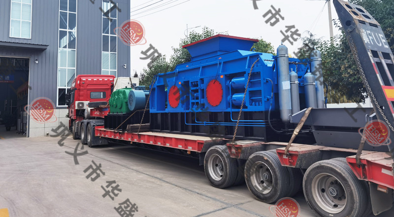 珍珠巖制砂機(jī)發(fā)貨現(xiàn)場